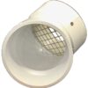 White Angled Varmint Screen